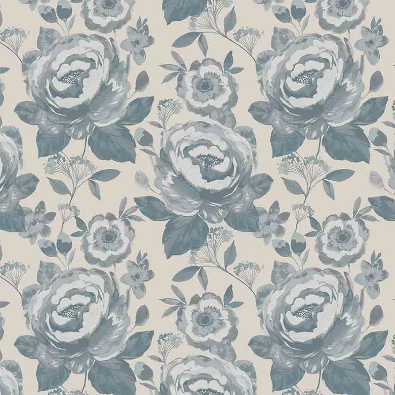  Basil Floral Uphlostary Fabric