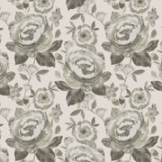 Ecru Floral Uphlostary Fabric