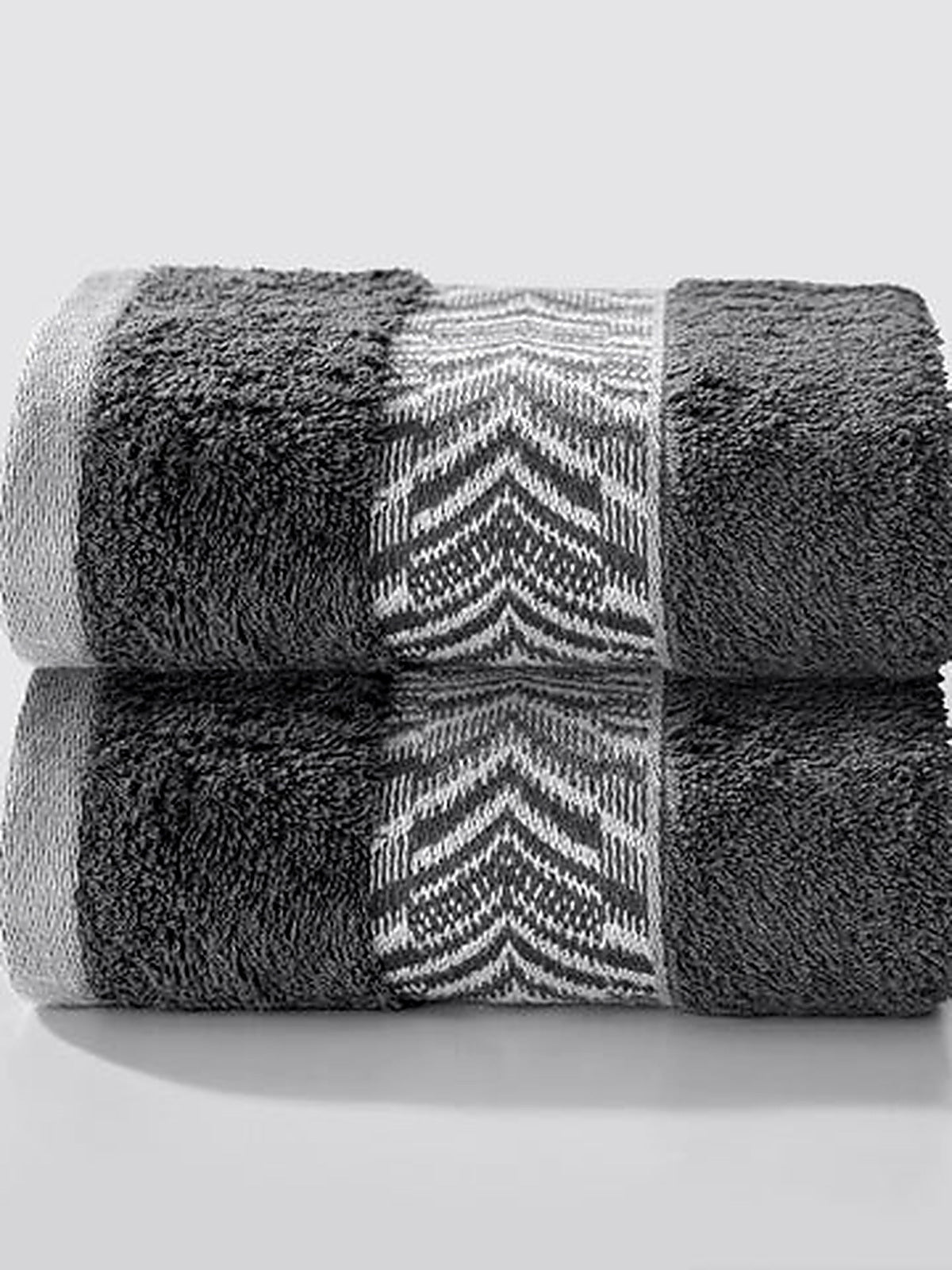 Picasso Hand Towel Herringbone Border