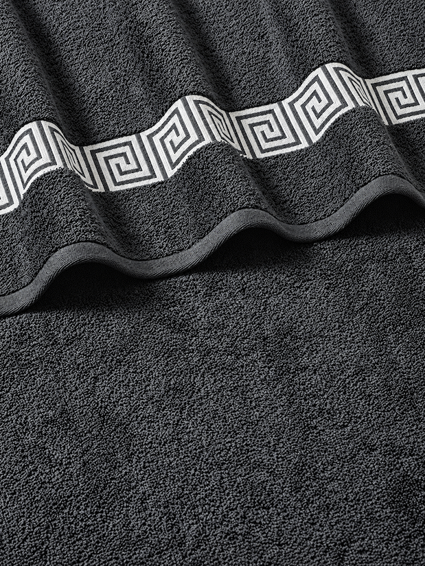 Picasso Bath Towel - Greek Key Border