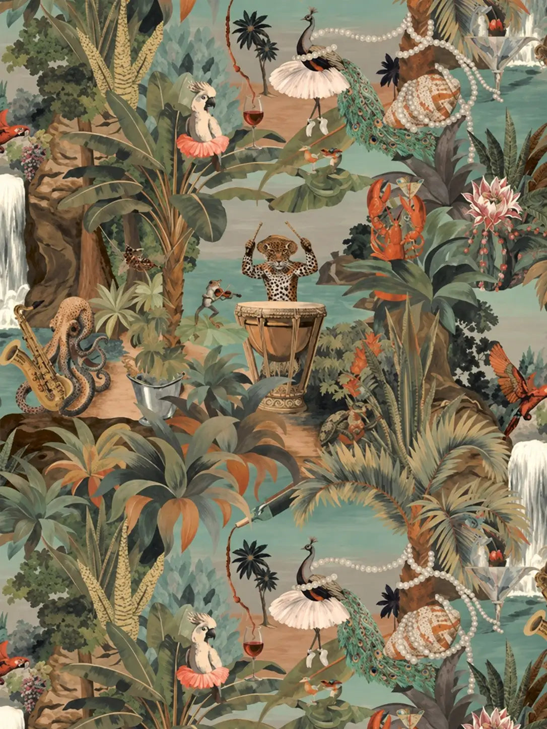 Jungloria Summer Carnival Wallpaper