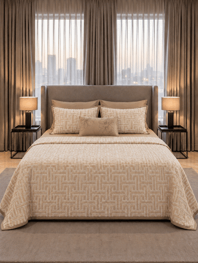 Sadyaska Palm Springs Arco Cotton Bedding Set