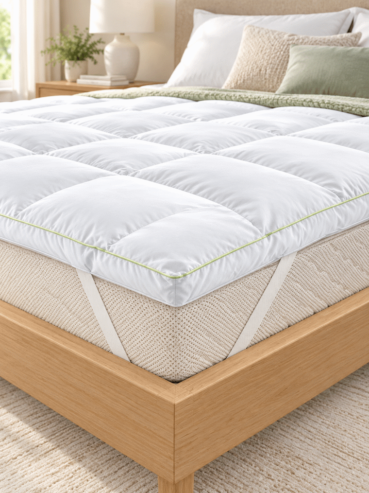 Firm Yet Soft Ball Fibre Mattress Topper