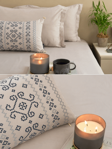Lorenza Keya 1000TC Cotton Rich King Size Bedsheet