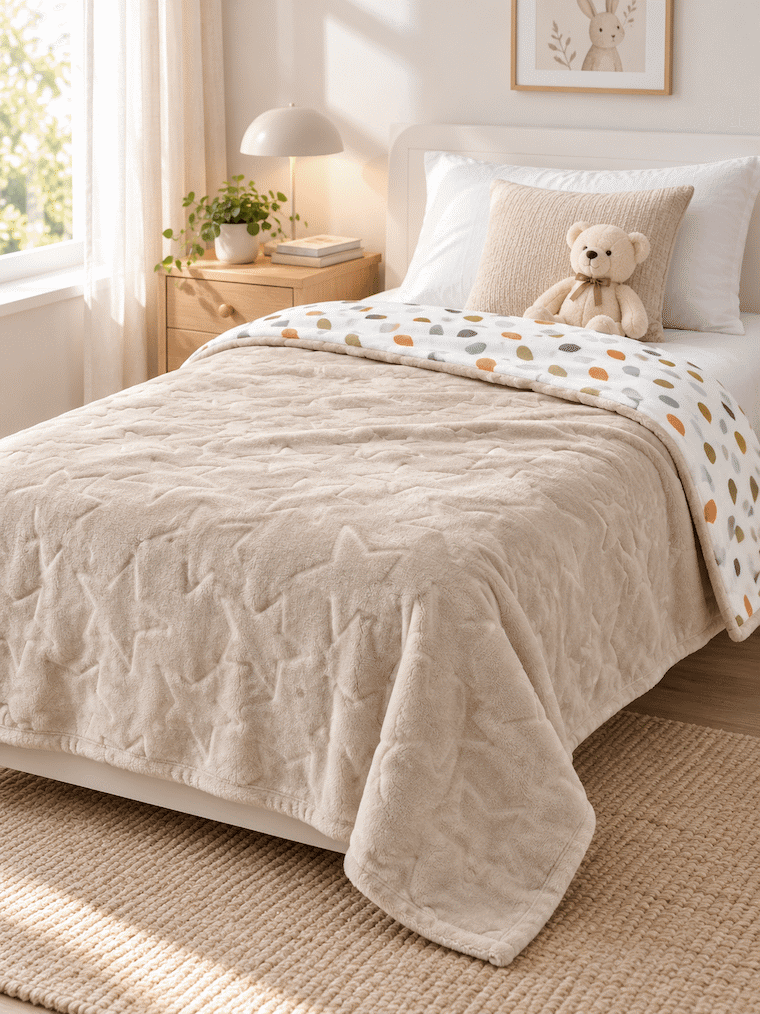 Galaxy Single Size Kids Blanket