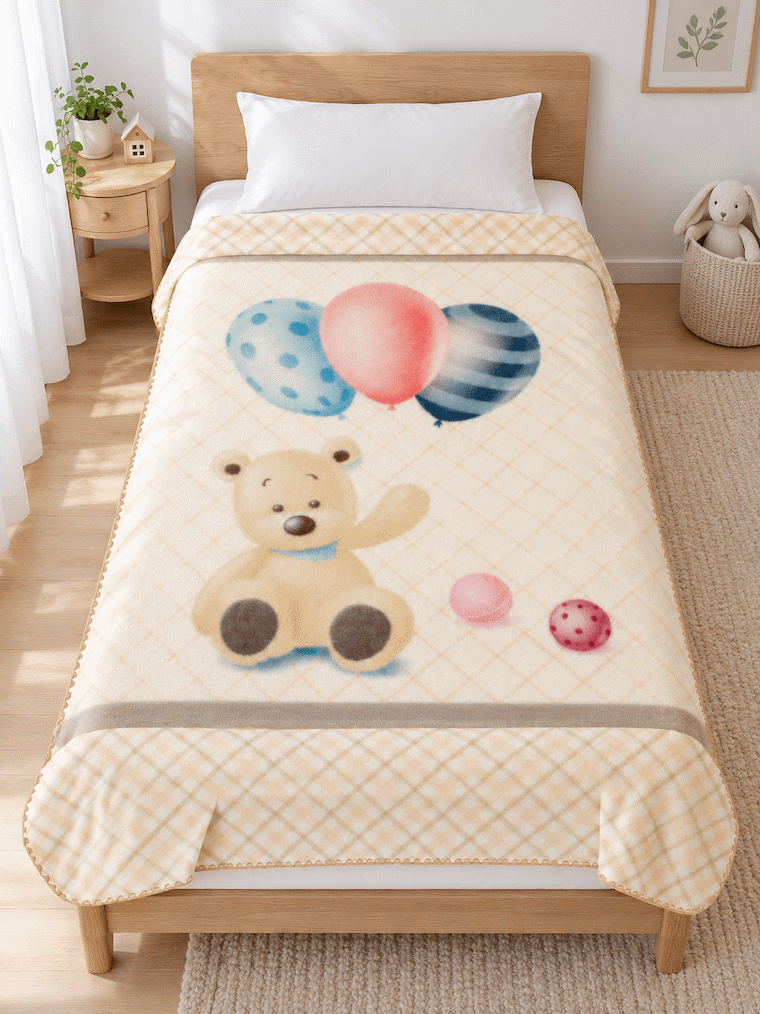 Balloon Buddy Kids Blanket
