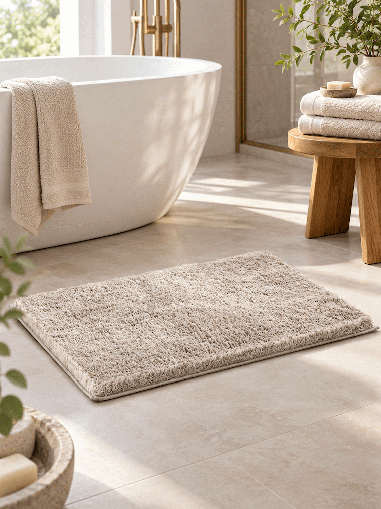 Solid Lamb Bathmat