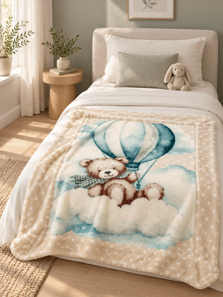 Dreamy Teddy Kids Blanket