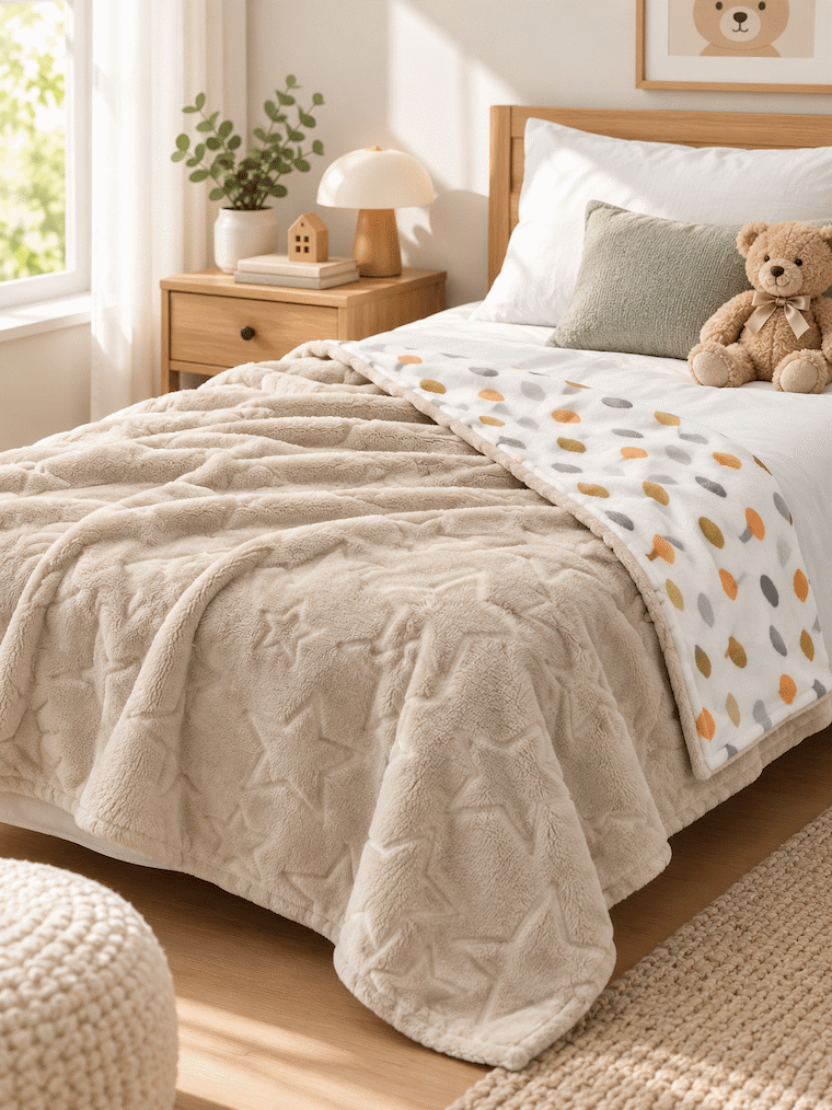 Galaxy Single Size Kids Blanket