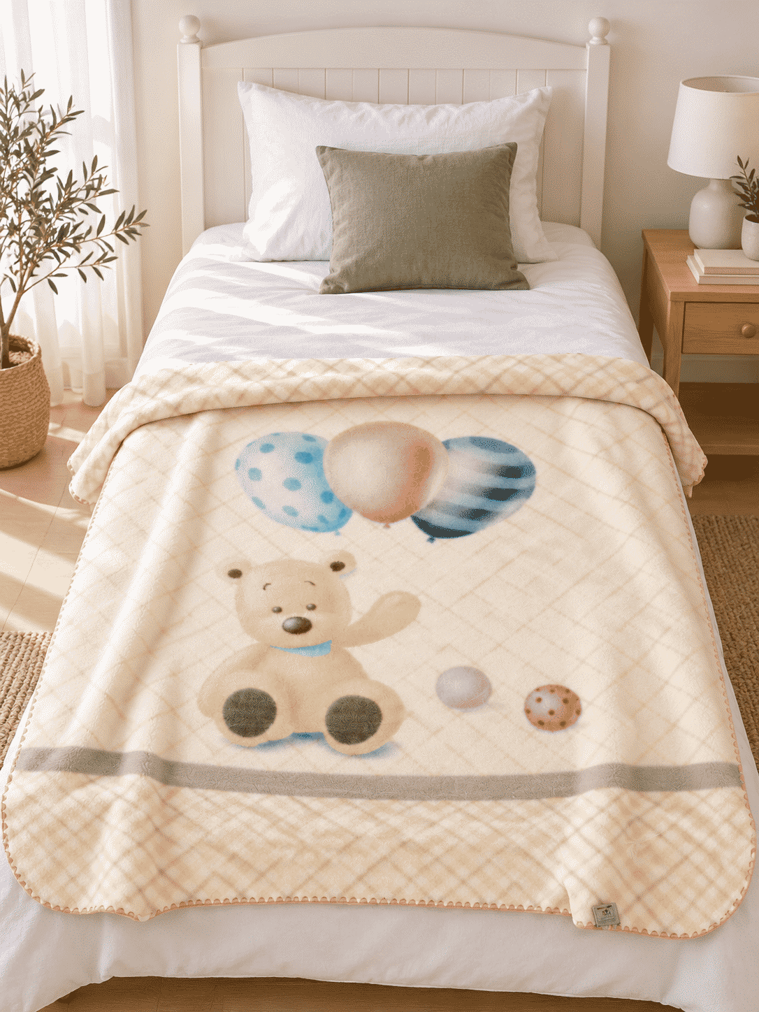 Balloon Buddy Kids Blanket