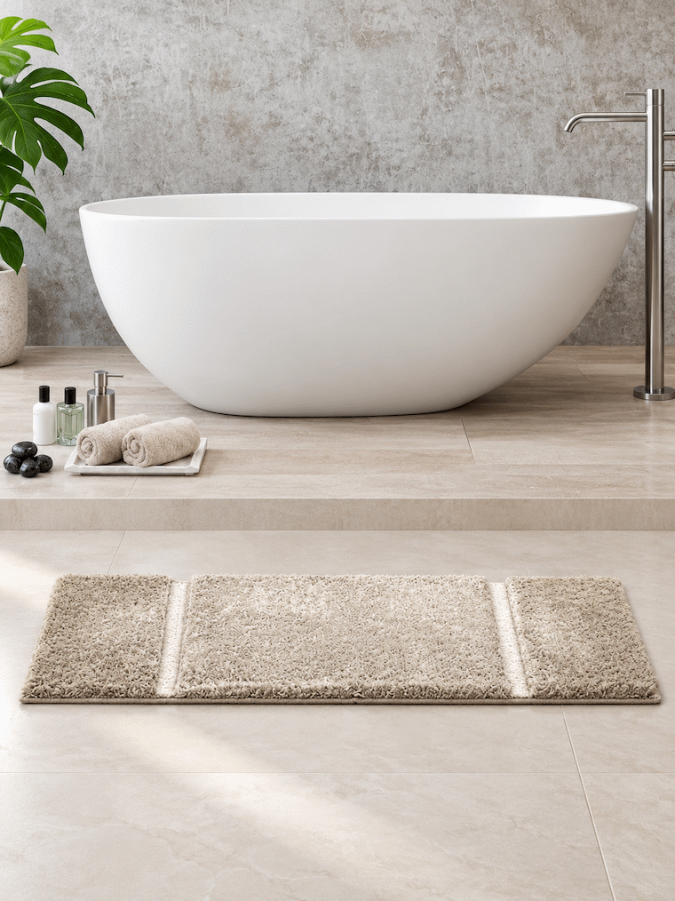 Double Tone Lamb Bathmat