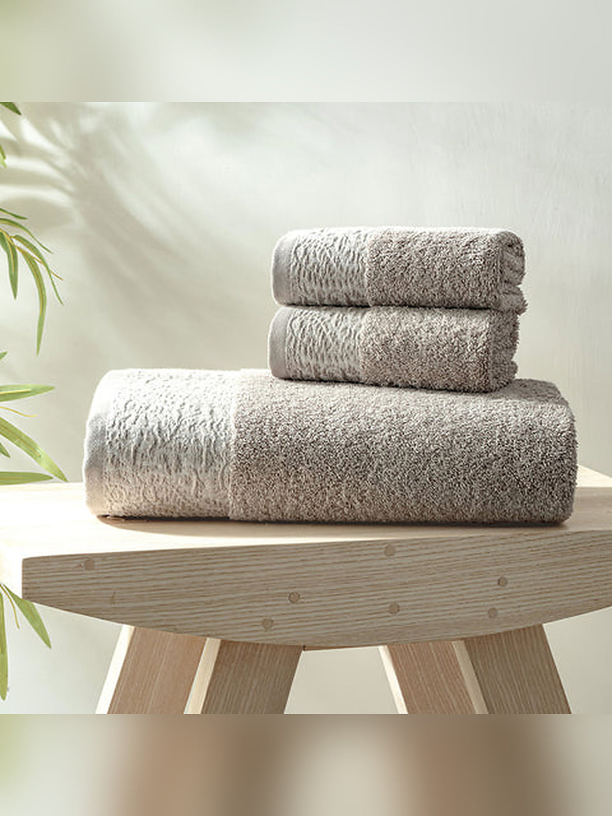 Picasso 3-Piece Towel Set Floral Border