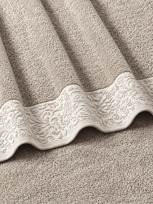 Picasso Bath Towel - Floral Border