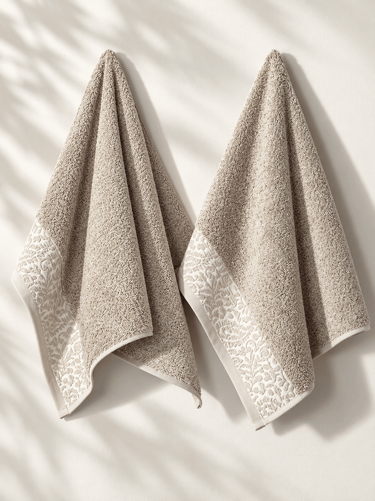 Picasso Hand Towel Floral Border