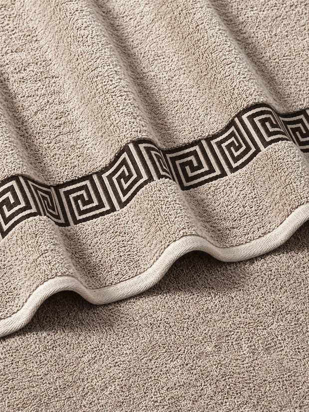 Picasso Hand Towel Greek Key Border