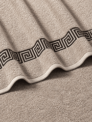 Picasso Bath Towel - Greek Key Border
