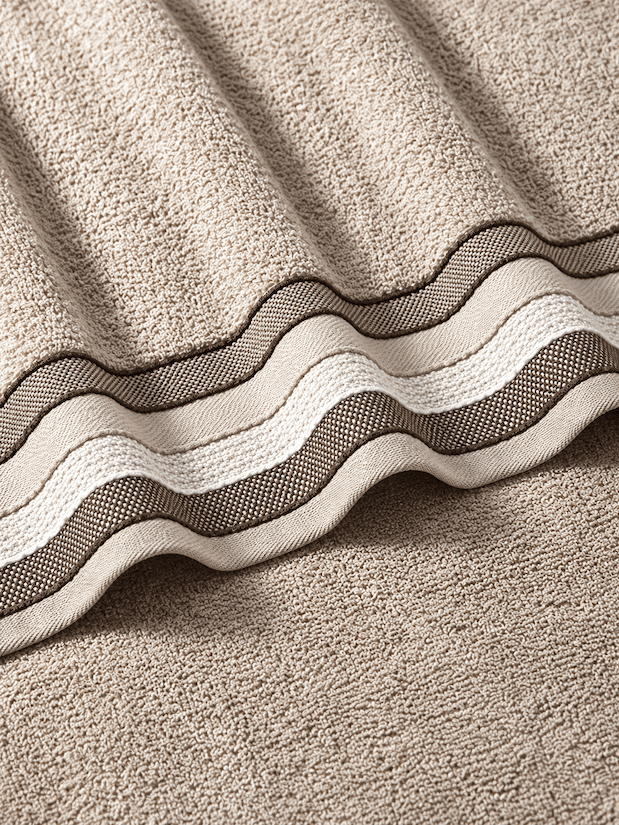 Picasso Hand Towel Linear Border