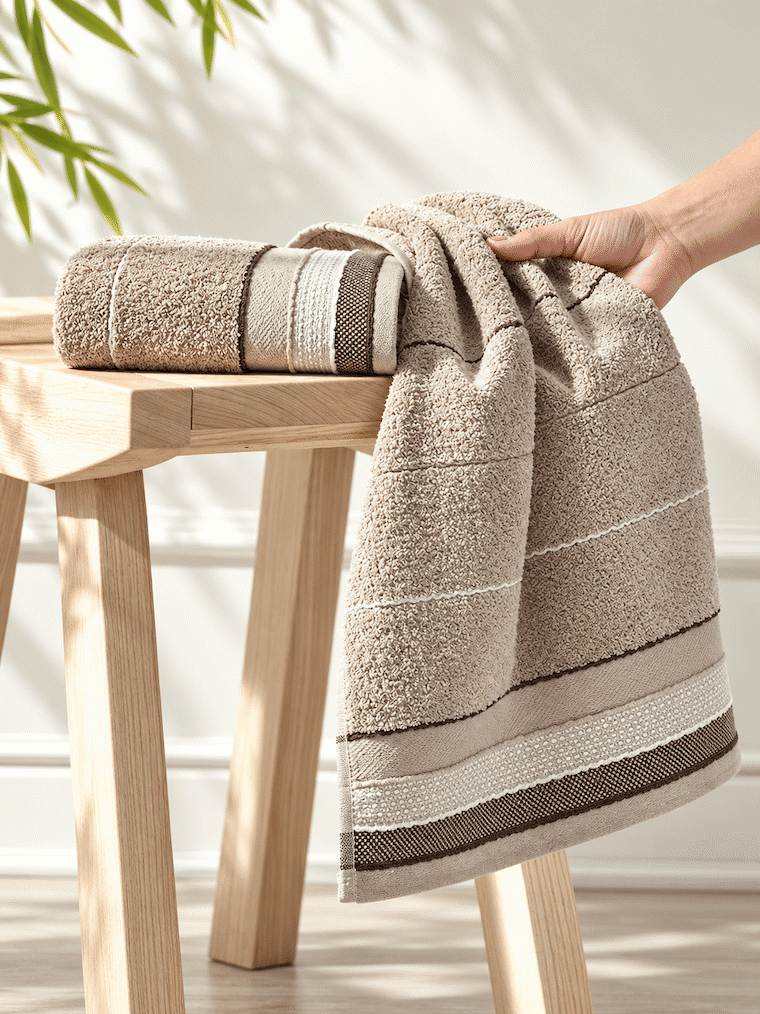 Picasso Hand Towel Linear Border
