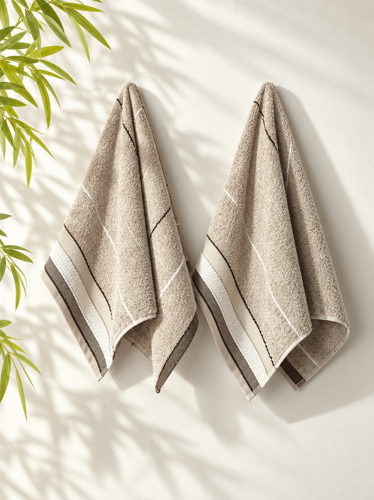 Picasso Hand Towel Linear Border
