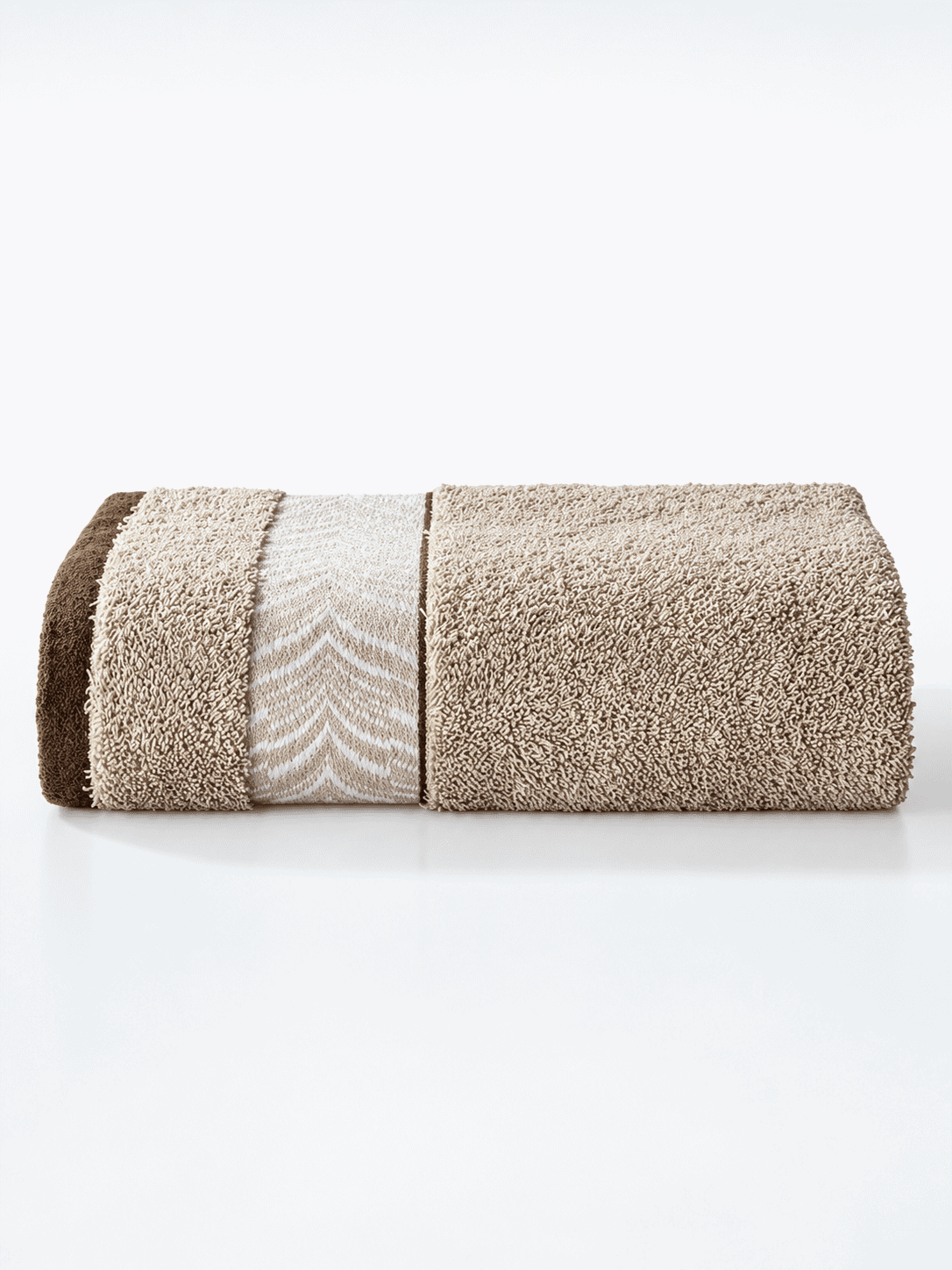 Picasso Bath Towel Herringbone Border