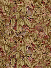 Lemurova Hidden Lemur Botanical Wallpaper