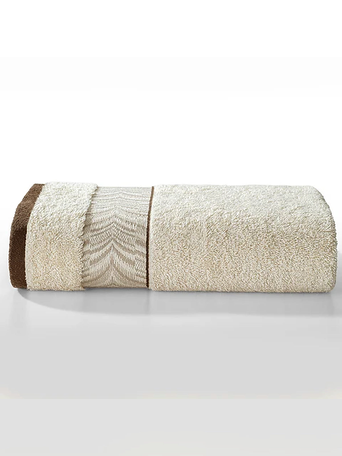 Picasso Bath Towel Herringbone Border