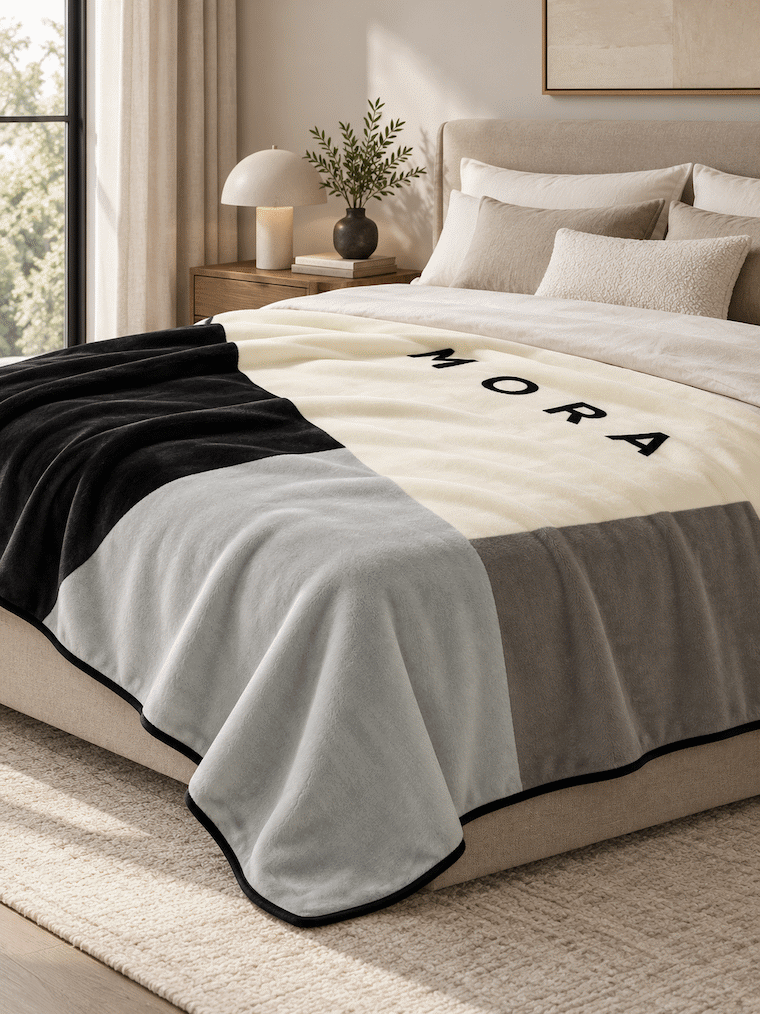 Medallion King Size Blanket acrylic | Jagdish Store