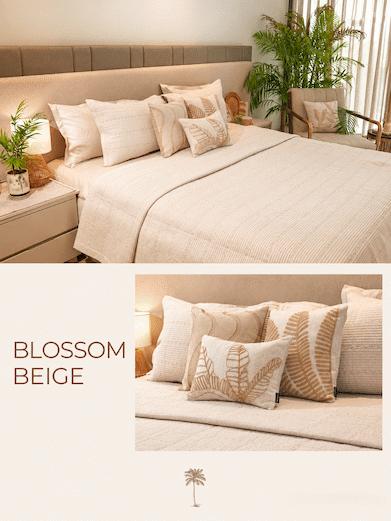 Palm Springs Blossom Cotton Bedding Set