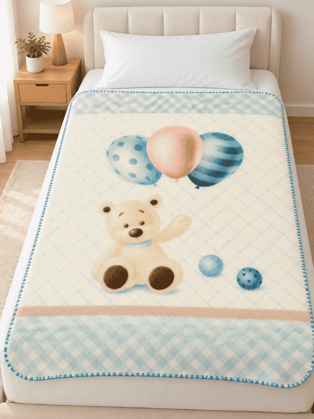 Balloon Buddy Kids Blanket