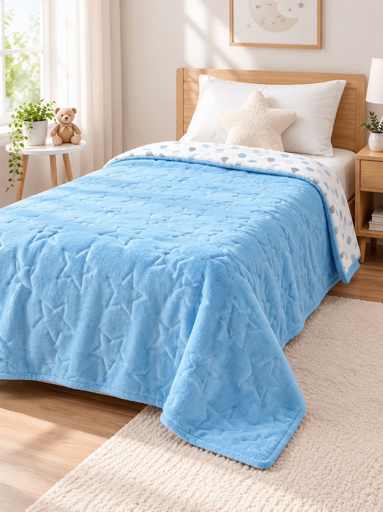 Galaxy Single Size Kids Blanket