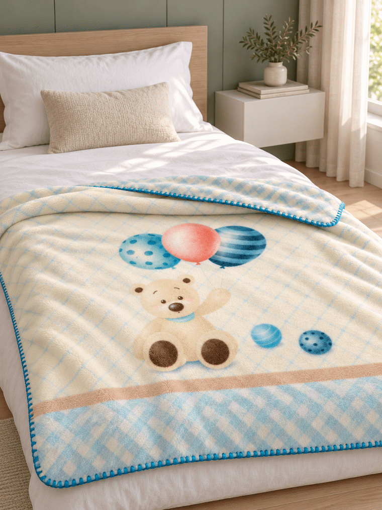 Balloon Buddy Kids Blanket