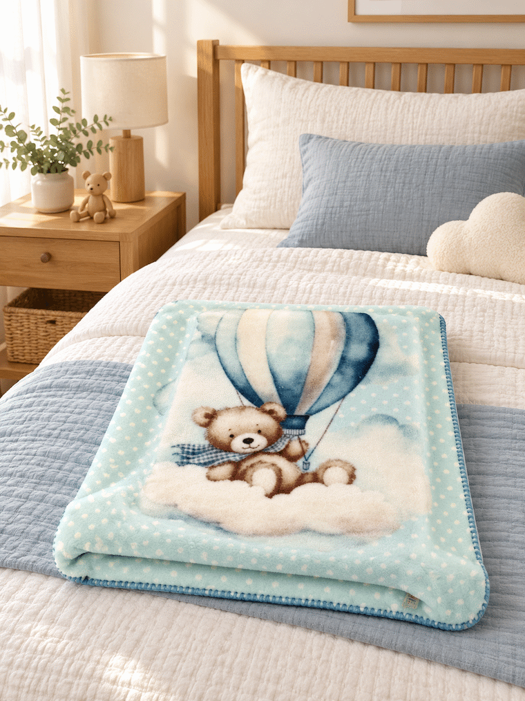 Dreamy Teddy Kids Blanket