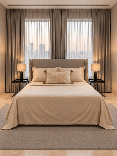 Lorenza Clara 1000TC Cotton Rich King Size Bedsheet