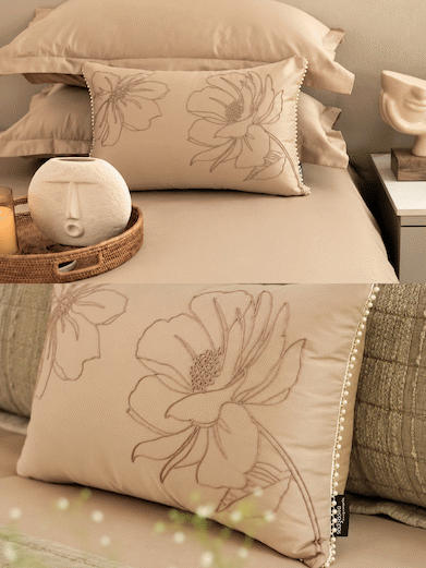 Lorenza Blume 1000TC Cotton Rich King Size Bedsheet
