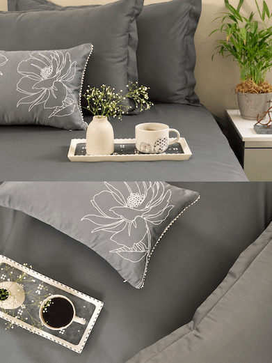 Lorenza Blume 1000TC Cotton Rich King Size Bedsheet