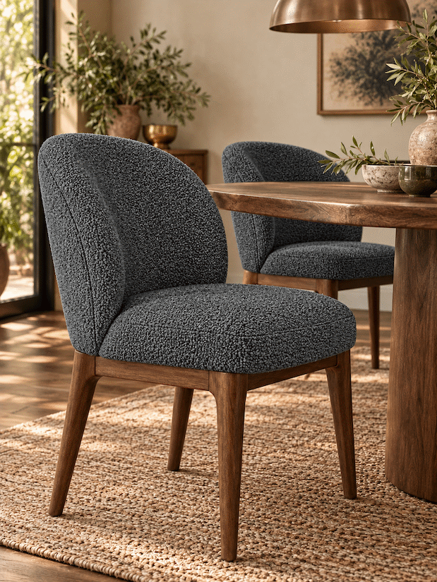 Lukora Two-Tone Textured Upholstery Fabric