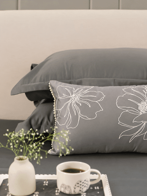 Lorenza Blume 1000TC Cotton Rich King Size Bedsheet