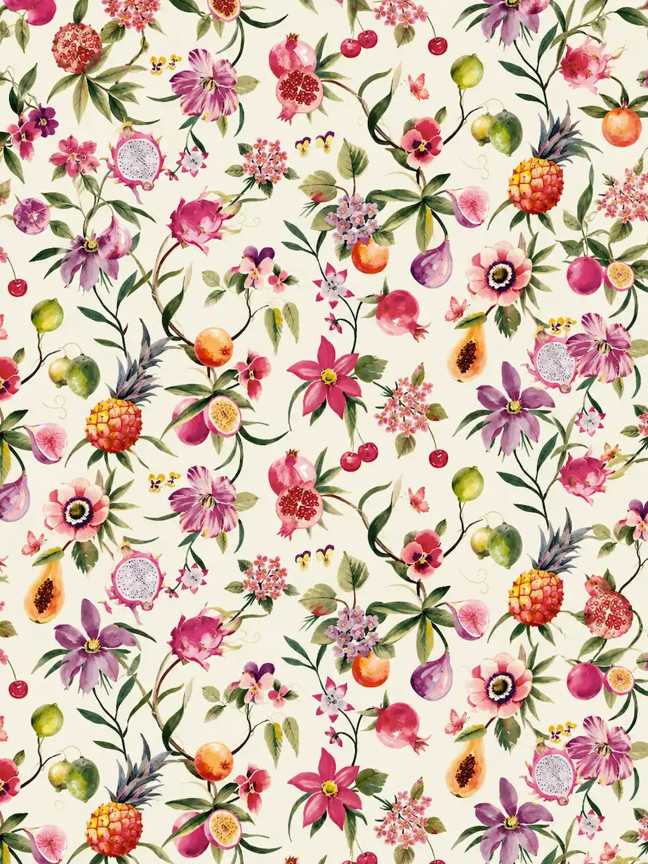 Pomelora Tropical Orchard Wallpaper