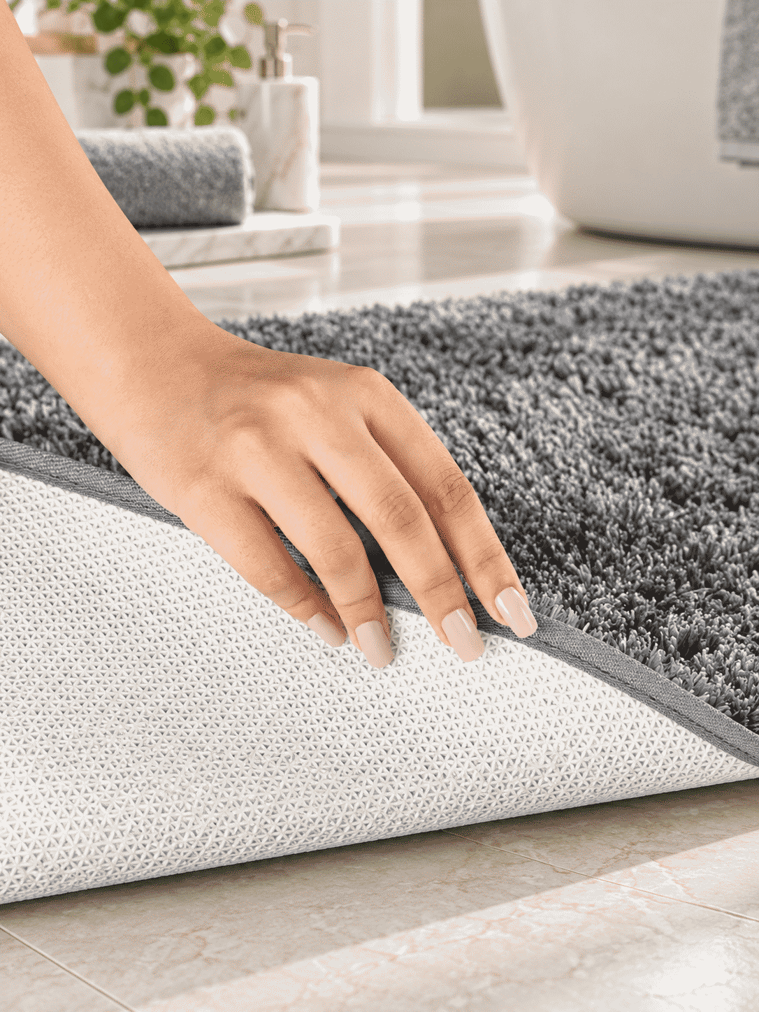 Solid Lamb Bathmat