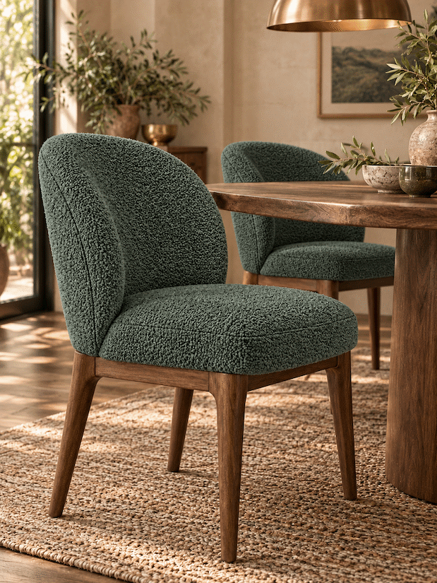 Lukora Two-Tone Textured Upholstery Fabric