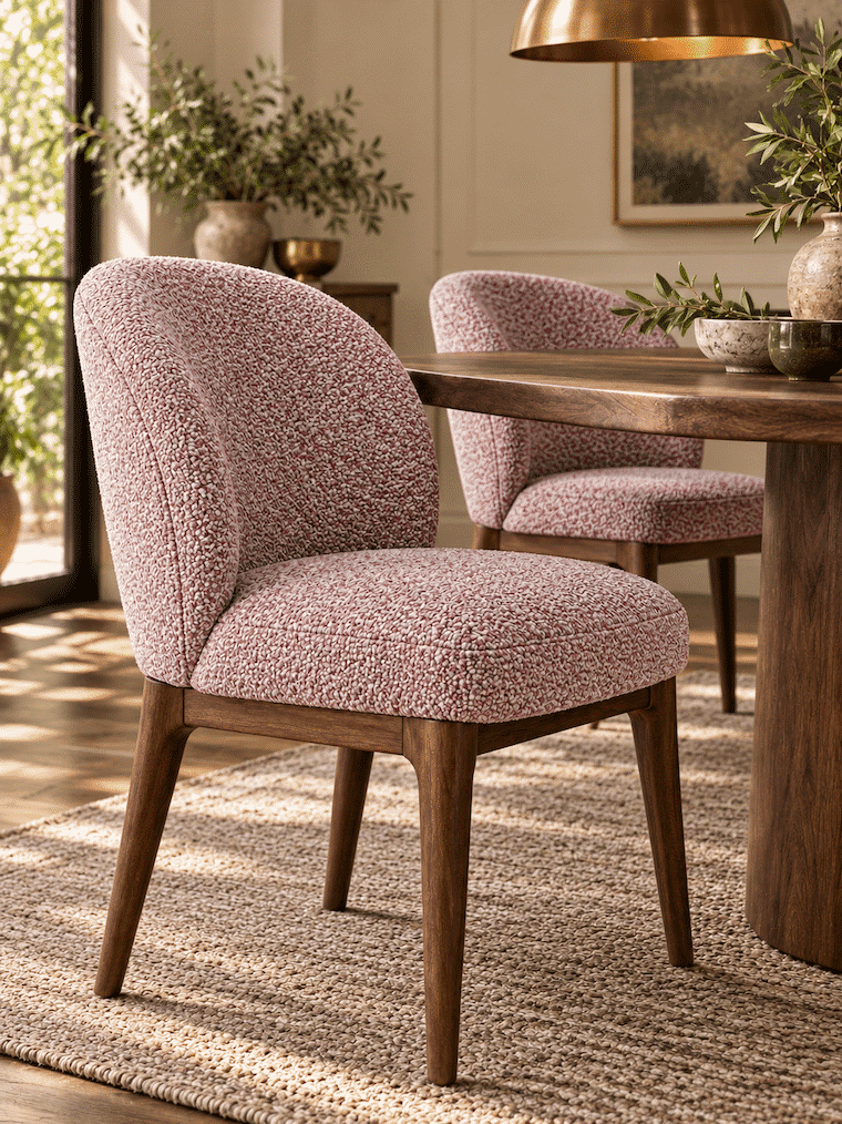 Lukora Two-Tone Textured Upholstery Fabric