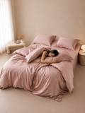 600 TC Tencel Bedding Set with Duvet Cover – King Size