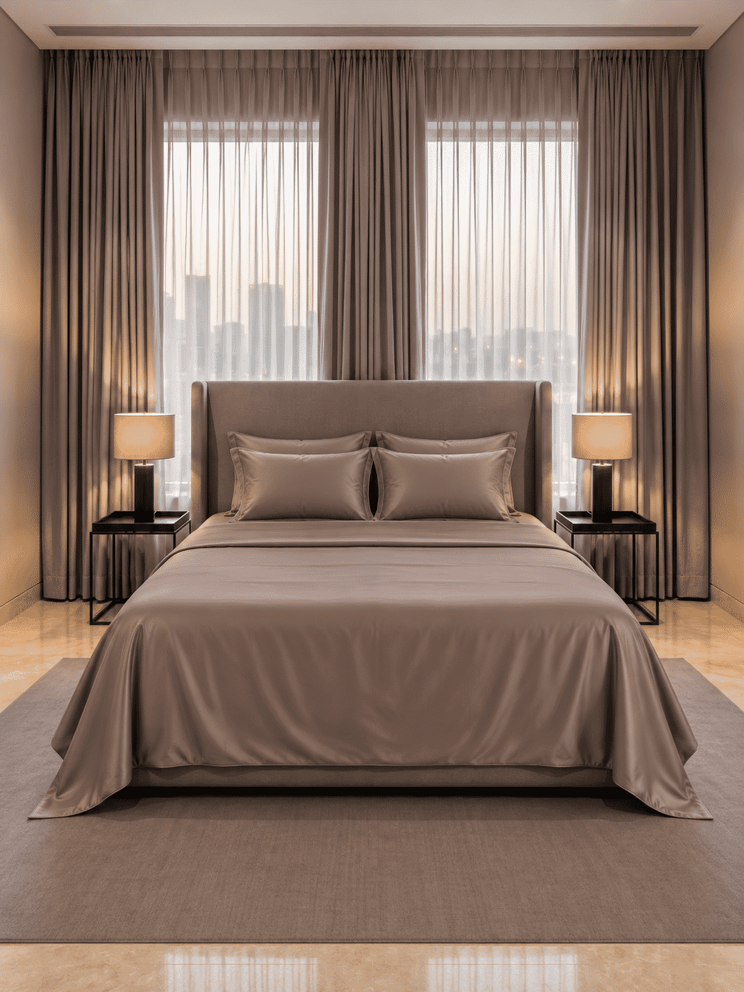Eucalyptus Lyocell Cotton Bedsheet with Pillowcases
