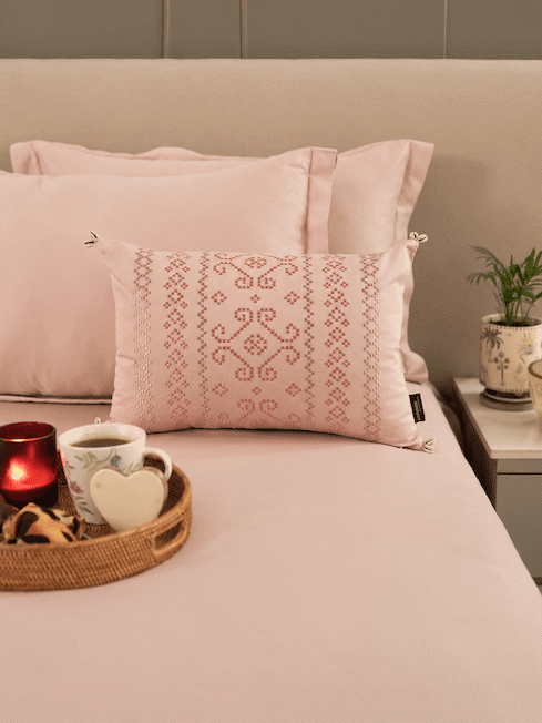 Lorenza Keya 1000TC Cotton Rich King Size Bedsheet