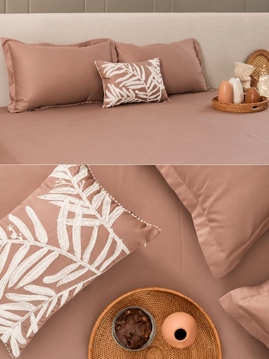 Lorenza Noira 1000TC Cotton Rich King Size Bedsheet