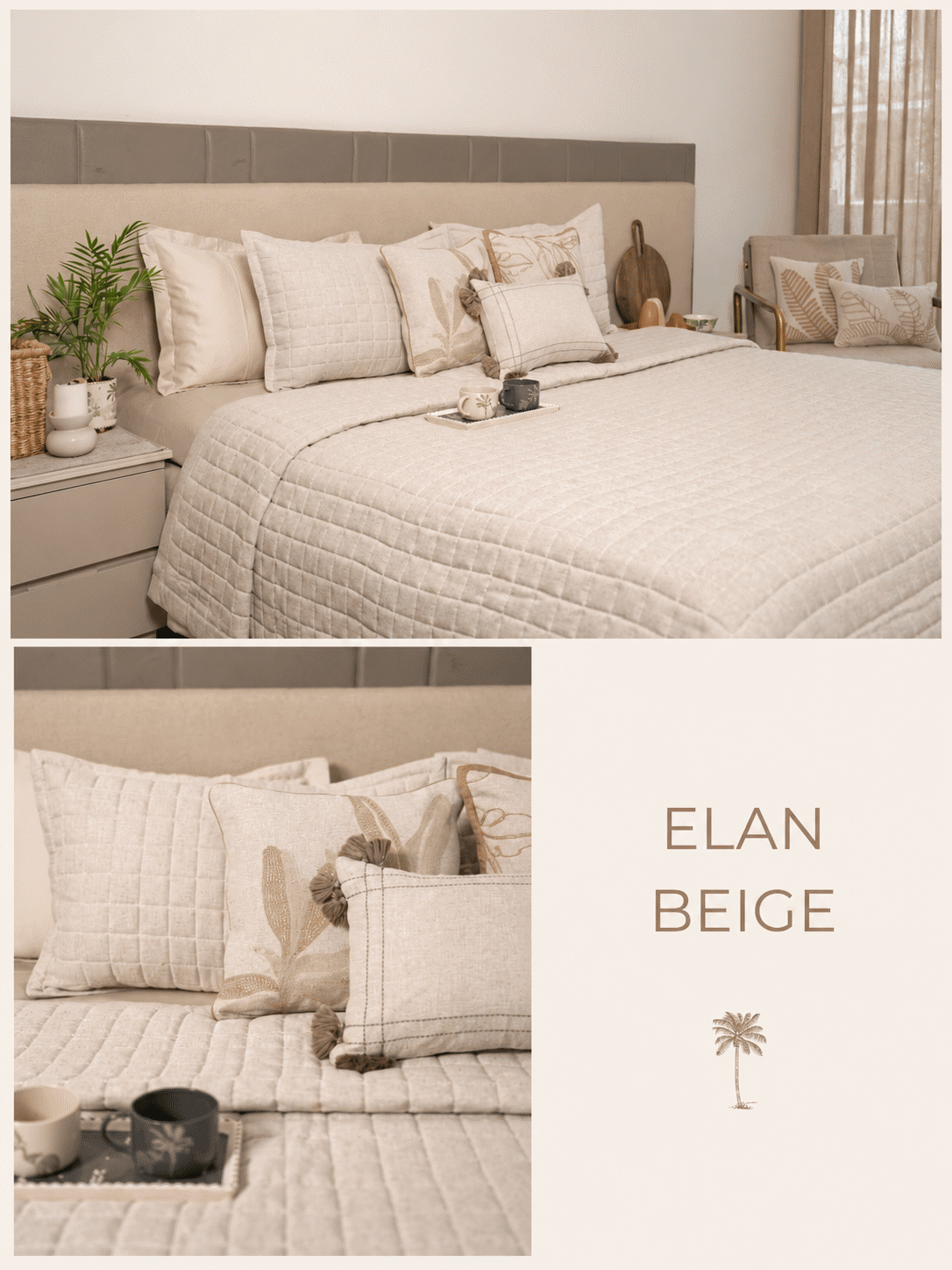 Palm Springs Elan Cotton Bedding Set