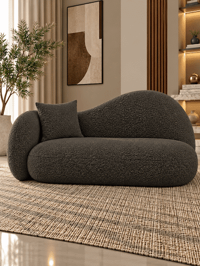 Velthra Suede Leather Upholstery Fabric