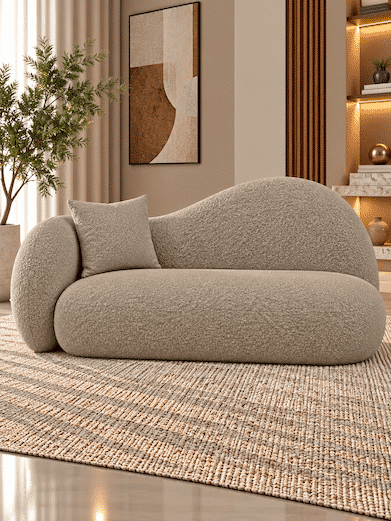 Velthra Suede Leather Upholstery Fabric