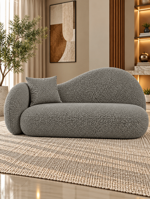 Velthra Suede Leather Upholstery Fabric