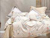 Four Seasons 350TC Floral Double Bedsheet With Pillow Cover | FSXL 40412